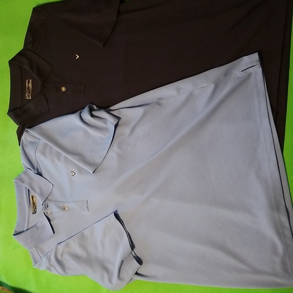 Mens Callaway Golf Shirt Set of 2 - Picture 1 of 6
